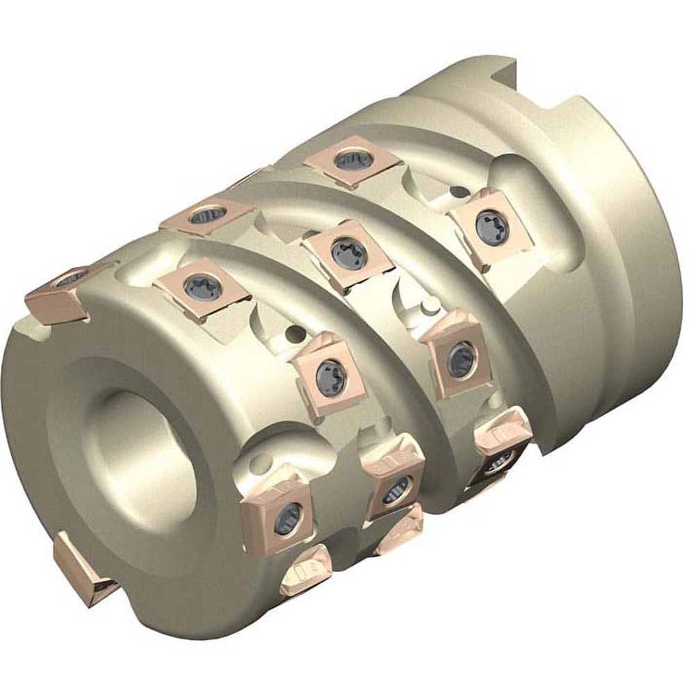 Sumitomo - Indexable Square-Shoulder Face Mills; Cutting Diameter (mm): 32.00 ; Arbor Hole Diameter (mm): 33.00 ; Lead Angle: 90 ; Overall Height (mm): 55.00000 ; Insert Compatibility: LNEX08 ; Series: TSX - Exact Industrial Supply