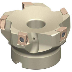 Sumitomo - Indexable Square-Shoulder Face Mills; Cutting Diameter (mm): 63.00 ; Arbor Hole Diameter (mm): 50.00 ; Lead Angle: 90 ; Overall Height (mm): 40.00000 ; Insert Compatibility: LNEX13 ; Series: TSX - Exact Industrial Supply