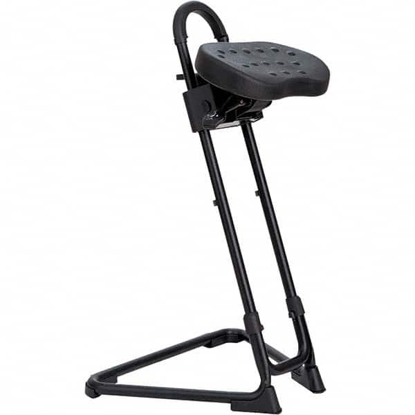 ALERA - Swivel & Adjustable Stools Type: Adjustable Height Stool Base Type: Mobile Wheel Base - Caliber Tooling