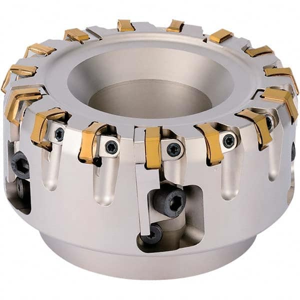 Kyocera - Indexable Square-Shoulder Face Mills Cutting Diameter (mm): 250.00 Arbor Hole Diameter (mm): 1.88 - Caliber Tooling