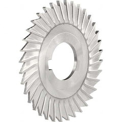 Side Chip Saw: 10″ Blade Dia, 3/8″ Blade Thickness, 1-1/2″ Arbor Hole Dia, 56 Teeth, High Speed Steel Uncoated, Straight Tooth