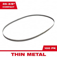 Milwaukee Tool - 35-3/8" x 1/2" x 0.02" 14 TPI Bi-Metal Portable Band Saw Blade - Caliber Tooling