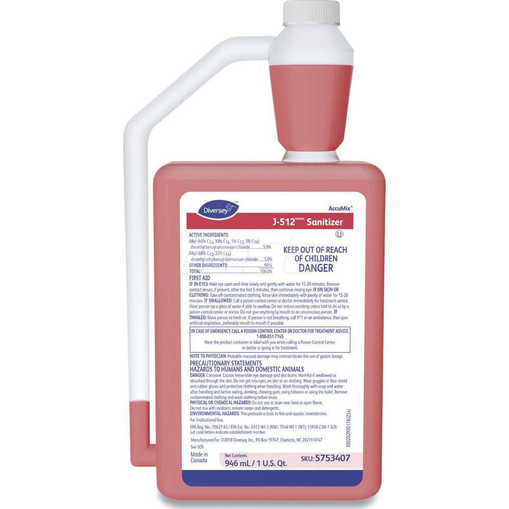 All-Purpose Cleaner: 32 gal Bottle Liquid, Quaternary Scent