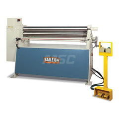 Slip Rolls; Machine Type: Floor; Power Type: Hydraulic; Maximum Forming Width (Inch): 48; Maximum Mild Steel Capacity (Decimal Inch): 0.0900; Maximum Mild Steel Capacity (Gauge): 13; Minimum Forming Radius (Inch): 5-1/4; Phase: 1; Horsepower (HP): 2; Volt