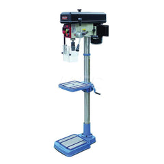 Floor Drill Press: 14″ Swing, 0.5 hp, 115V, 1 Phase 5 Speed