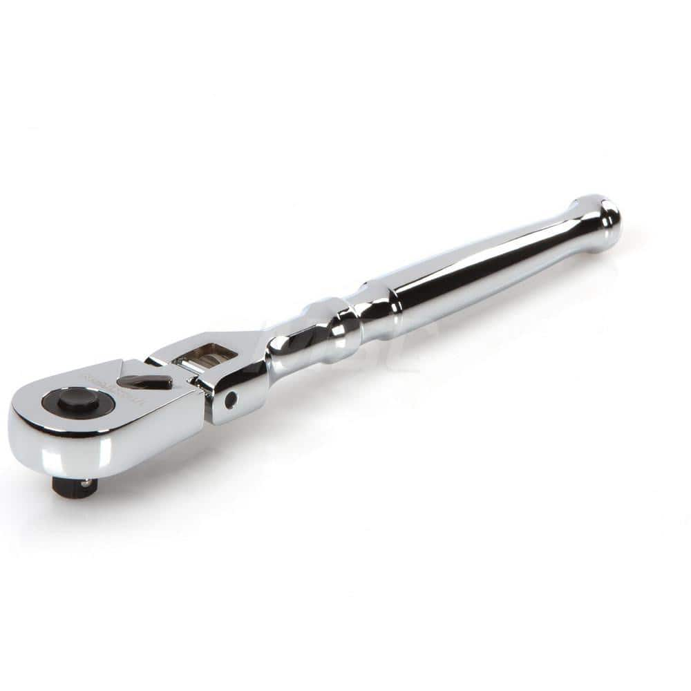 Ratchet: 1/4″ Drive, Oval Head 6″ OAL, Chrome-Plated