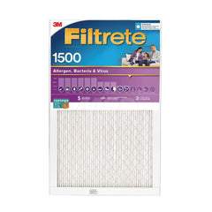 Pleated Air Filter: 18 x 25 x 1″, MERV 12, 90% Efficiency Polypropylene