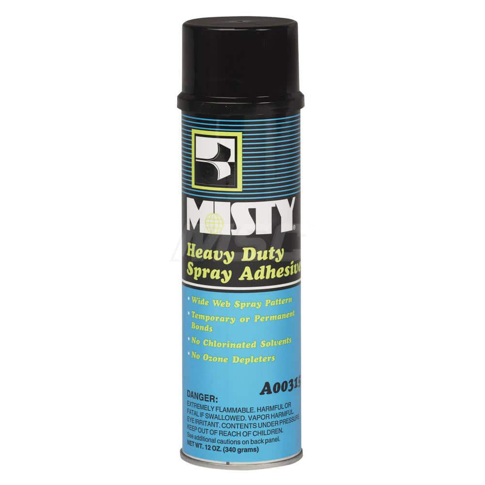 Spray Adhesive: 12 oz Aerosol Can, Straw Fast Tack, Flammable