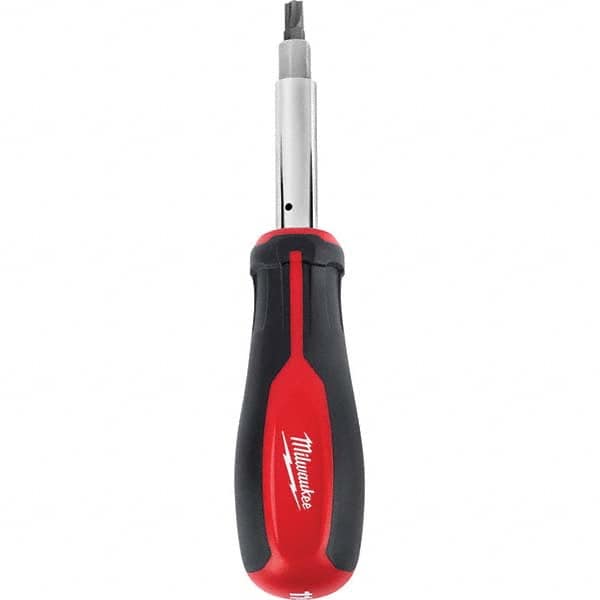 Milwaukee Tool - Bit Screwdrivers Type: 11-in-1 Screwdriver Tip Type: Phillips; Slotted; Nut Driver - Caliber Tooling