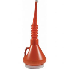 Funnel King - Oil Funnels & Can Oiler Accessories Type: Flexible Spout Material: Polyethylene - Caliber Tooling