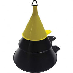 Funnel King - Oil Funnels & Can Oiler Accessories Type: Funnel Set Material: Polyethylene - Caliber Tooling