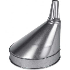 Funnel King - Oil Funnels & Can Oiler Accessories Type: Funnel Material: Galvanized Steel - Caliber Tooling