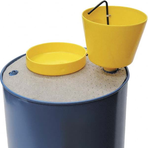 Funnel King - Drum Funnels & Funnel Covers Type: Drum Funnel w/Cover Compatible Drum/Pail Capacity (Gal.): 2 - Caliber Tooling