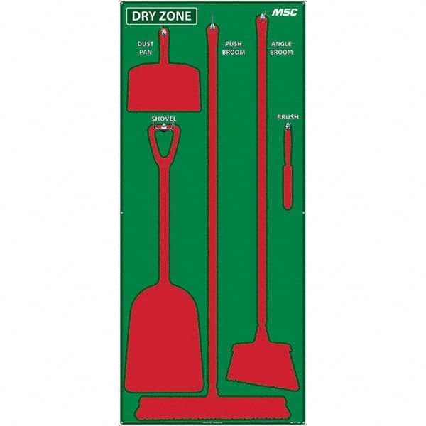 NMC - 30 x 68" Aluminum Composite Panel Shadow Board - Caliber Tooling