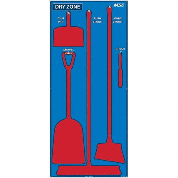 NMC - 30 x 68" Aluminum Shadow Board - Caliber Tooling