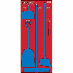 NMC - 30 x 68" Aluminum Shadow Board - Caliber Tooling