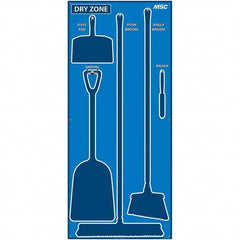 NMC - 30 x 68" Acrylic Shadow Board - Caliber Tooling