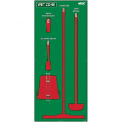 NMC - 30 x 68" Acrylic Shadow Board - Caliber Tooling