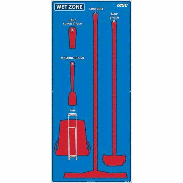 NMC - 30 x 68" Aluminum Composite Panel Shadow Board - Caliber Tooling