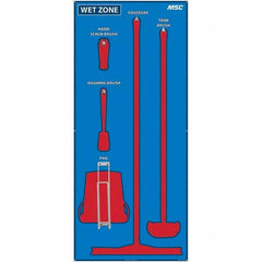 NMC - 30 x 68" Aluminum Composite Panel Shadow Board - Caliber Tooling