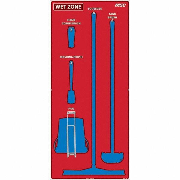 NMC - 30 x 68" Aluminum Shadow Board - Caliber Tooling