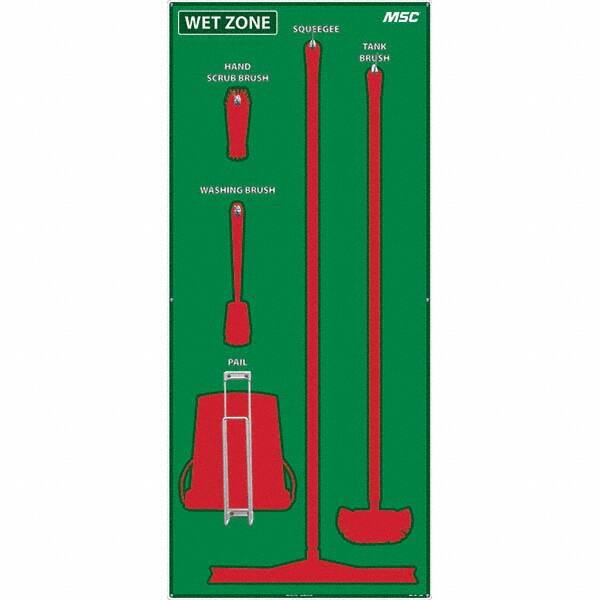 NMC - 30 x 68" Aluminum Composite Panel Shadow Board - Caliber Tooling