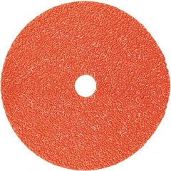 Fiber Disc: 7/8″ Hole, Ceramic Orange