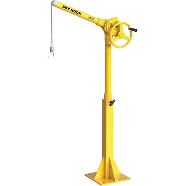 Sky Hook - 500 Lb Steel Lifting Hook Crane - Caliber Tooling