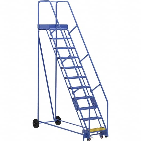 Vestil - 140" High 350 Lb Capacity 11 Step Ladder - Caliber Tooling