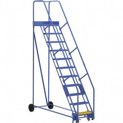 Vestil - 140" High 350 Lb Capacity 11 Step Ladder - Caliber Tooling