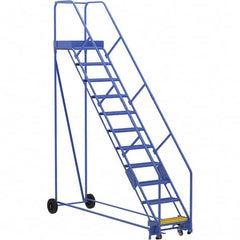 Vestil - 140" High 350 Lb Capacity 11 Step Ladder - Caliber Tooling