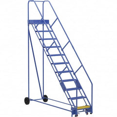 Vestil - 140" High 350 Lb Capacity 11 Step Ladder - Caliber Tooling