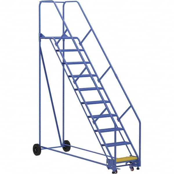 Vestil - 130" High 350 Lb Capacity 10 Step Ladder - Caliber Tooling