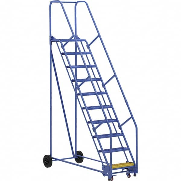 Vestil - 130" High 350 Lb Capacity 10 Step Ladder - Caliber Tooling