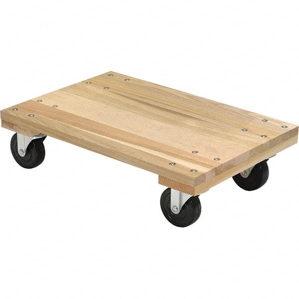 Vestil - 1,200 Lb Capacity Hardwood Dolly - 24" Long x 16" Wide - Caliber Tooling