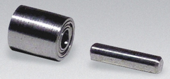 #11068 - 5/16 x 3/8'' - Rubber Contact Wheel W/Bearing & Shaft - Caliber Tooling