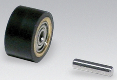 #11078 - 5/8 x 3/8'' - Rubber Contact Wheel W/Bearing & Shaft - Caliber Tooling