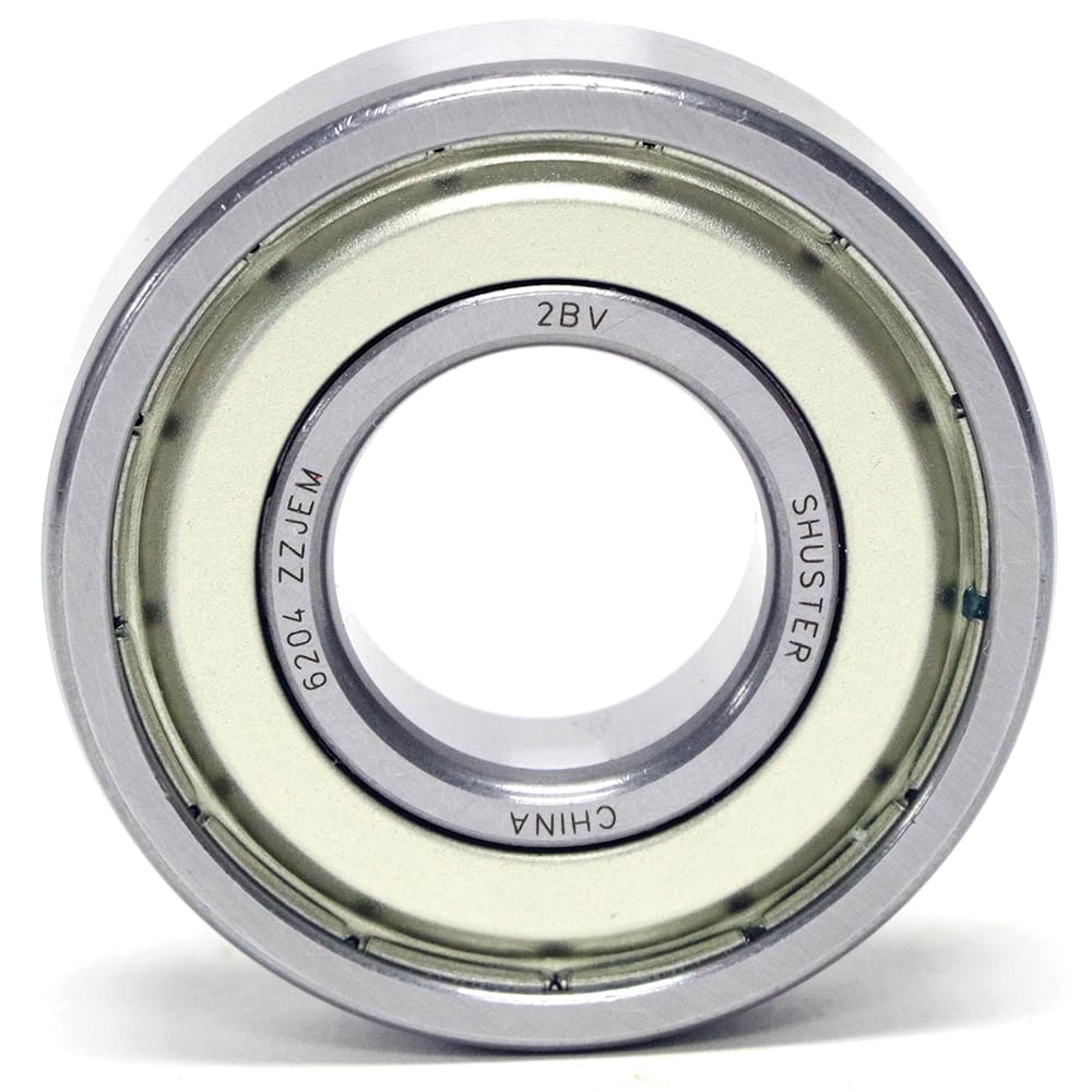 Shuster - 6200 ZZ JEM BULK, 10mm Bore Diam, 30mm OD, Double Shield Deep Groove Radial Ball Bearing - Exact Industrial Supply