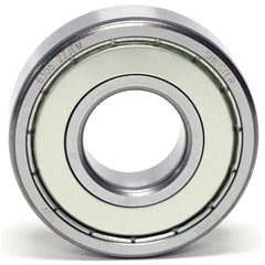 Shuster - 6319 ZZ JEM, 95mm Bore Diam, 200mm OD, Double Shield Deep Groove Radial Ball Bearing - Exact Industrial Supply