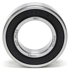 Shuster - 6006 2RS JEM, 30mm Bore Diam, 55mm OD, Double Seal Deep Groove Radial Ball Bearing - Exact Industrial Supply