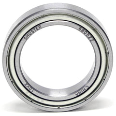 Shuster - 6805 ZZ, 25mm Bore Diam, 37mm OD, Double Shield Deep Groove Radial Ball Bearing - Exact Industrial Supply