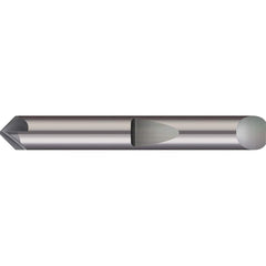 Micro 100 - 5/16" Diam 82°/98° 6-Flute Single End Solid Carbide Chamfer Mill