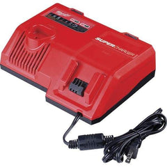 Milwaukee Tool - Power Tool Chargers Voltage: 18; 12 Battery Chemistry: Lithium-Ion - Caliber Tooling