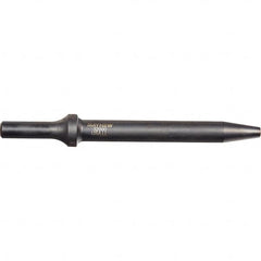 Mayhew - 6" OAL, Tapered Punch Chisel - Round Drive, Round Shank, Steel - Caliber Tooling