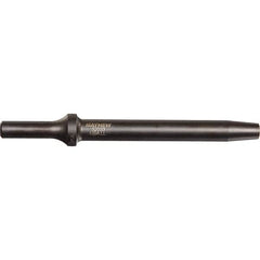 Mayhew - 3/16" Head Width, 6" OAL, Rivet Cutter Chisel - Round Drive, Round Shank, Steel - Caliber Tooling