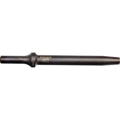 Mayhew - 6" OAL, Tapered Punch Chisel - Round Drive, Round Shank, Steel - Caliber Tooling