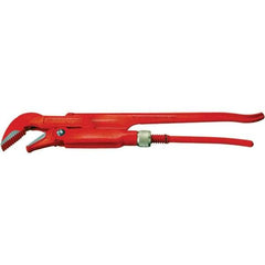 Rothenberger - Pipe Wrenches Type: Corner Pipe Wrench 45 Deg Maximum Pipe Capacity (Inch): 2 - Caliber Tooling