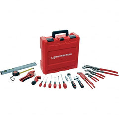 Rothenberger - Combination Hand Tool Sets Tool Type: Plumber's Tool Set Number of Pieces: 18 - Caliber Tooling