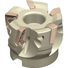 Sumitomo - Indexable Square-Shoulder Face Mills; Cutting Diameter (mm): 100.00 ; Arbor Hole Diameter (mm): 32.00 ; Lead Angle: 90 ; Overall Height (mm): 50.00000 ; Insert Compatibility: AOMT17; AOET17 ; Series: WEZ - Exact Industrial Supply