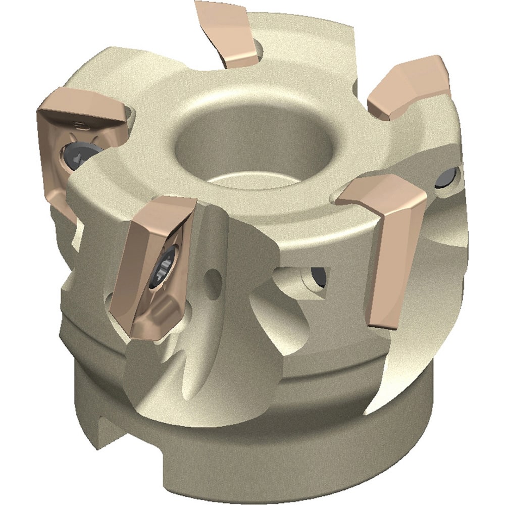 Sumitomo - Indexable Square-Shoulder Face Mills; Cutting Diameter (mm): 160.00 ; Arbor Hole Diameter (mm): 40.00 ; Lead Angle: 90 ; Overall Height (mm): 63.00000 ; Insert Compatibility: AOMT17; AOET17 ; Series: WEZ - Exact Industrial Supply